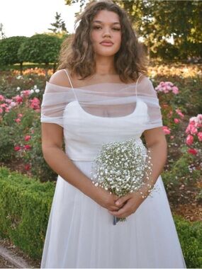 Confete Louisa Tulle Midi Dress